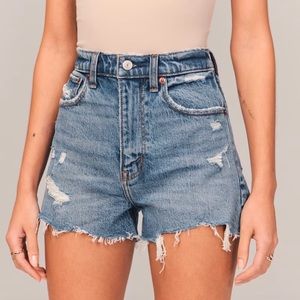 High Rise Mom Shorts